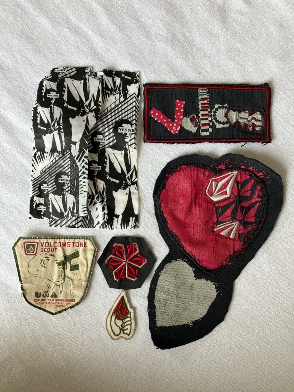 Vintage Volcom Crafting Textiles
